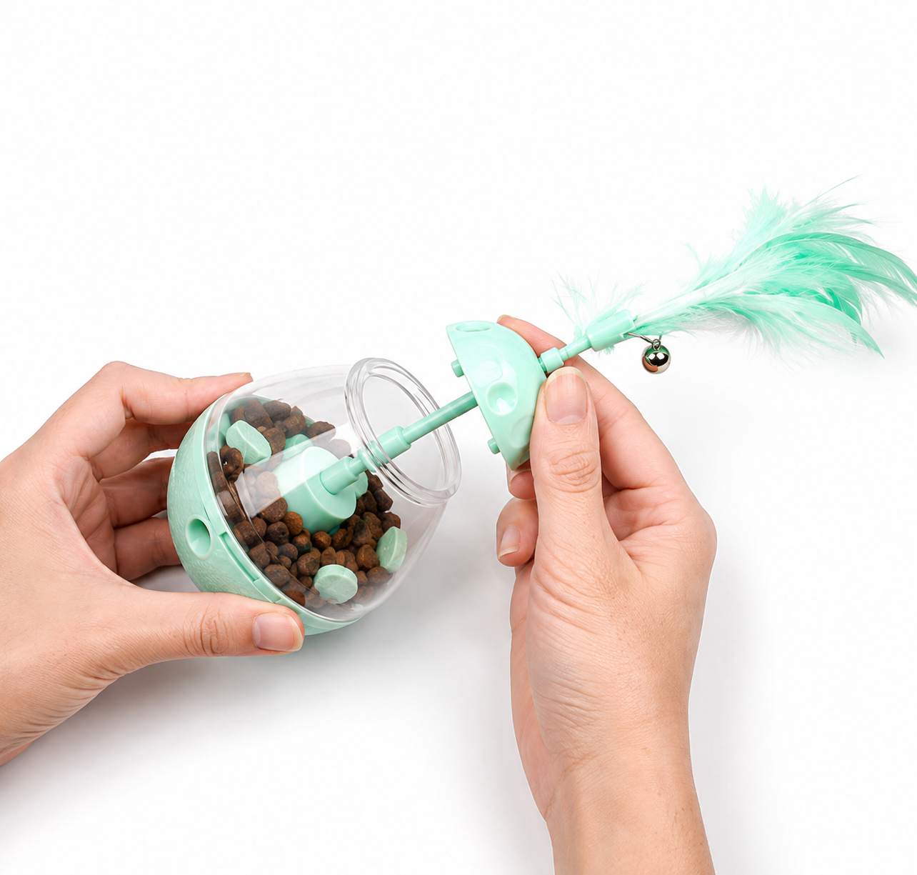 Gioco gatti wicked ball con dispenser