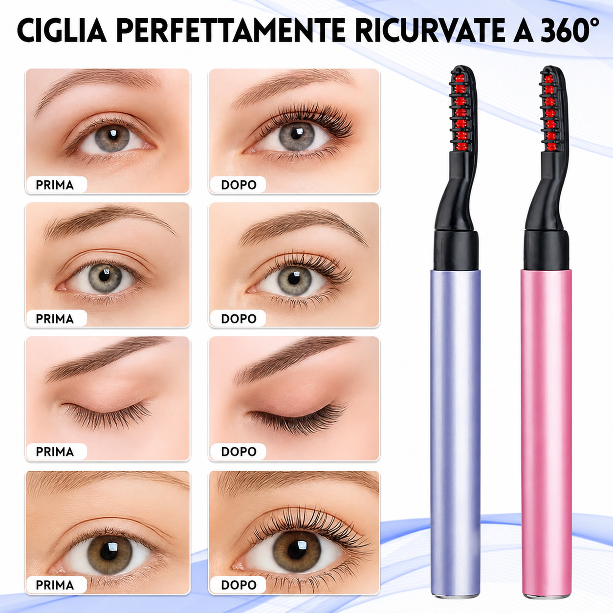 Piegaciglie elettrico