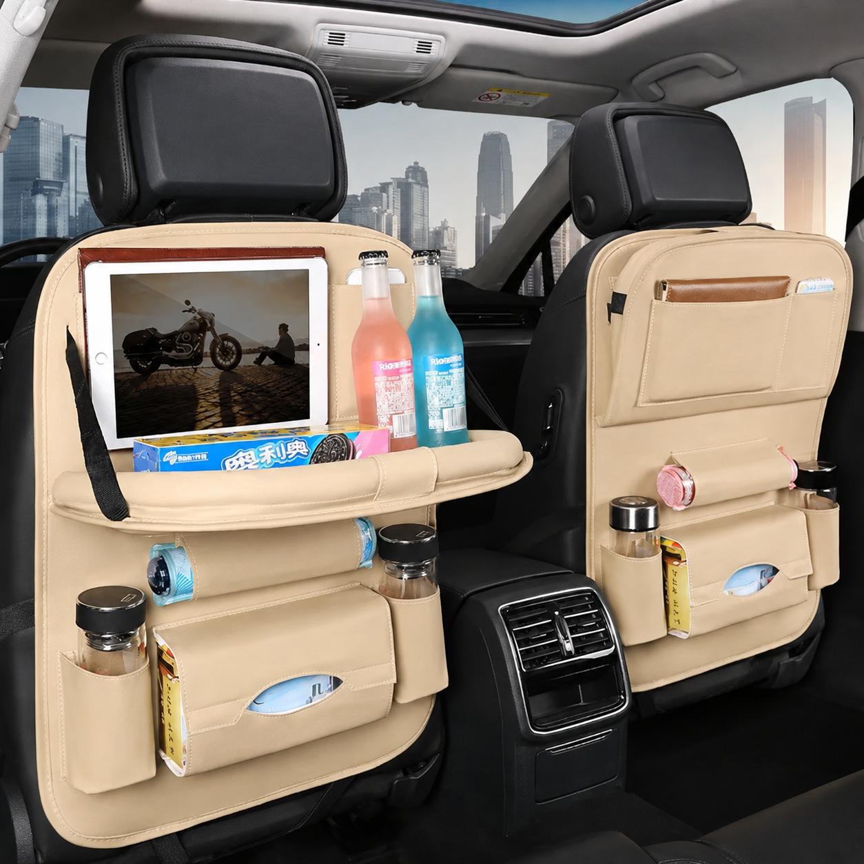 Portaoggetti auto organizer premium